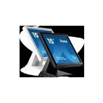 iiyama ProLite T1531SR-B3 15 inch (38.1 cm) Resistive Touch Monitor, 4:3, 1024x768, DVI, VGA, Black
