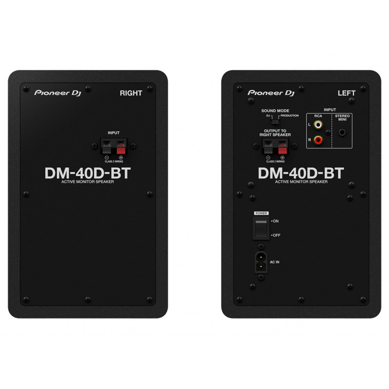 Pioneer DM-40D-BT loudspeaker 2-way Black Wired & Wireless 38 W