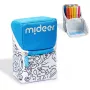 Mideer Acrylic Brush-Tip Markers in Case, 24 Colours
