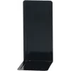 WEDO registry support (W)140 x (D)120 x (H)240 mm, black made of metal, plastic-coated - 2 pieces
