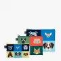 LOQI Stephen Cheetham Pouch Set – Dogs & Cats (3 pcs.)