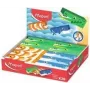 Maped Animal Design Plastic Eraser, Phthalate- and PVC-free, 3 Animal Motifs – 20-Piece Display