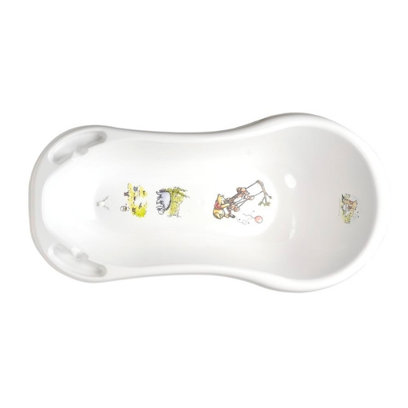 Keeeper Baby bath 100cm with stopper Maria Winnie the Pooh 100x51x29cm white