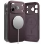 Ringke Silicone Magnetic MagSafe Case for iPhone 18 Pro Max, Burgundy