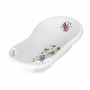 Keeeper Baby bathtub 84cm with stopper Maria Rainbow 84x49x29cm white
