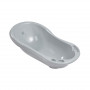 Keeeper Baby bathtub 84cm with stopper Maria Stars 84x49x29cm gray