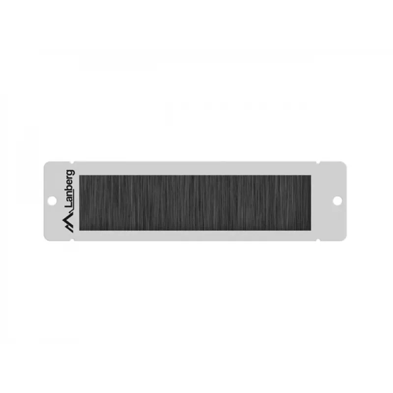 Lanberg Brush Panel for 10 inch Rack Cabinet, Grey (AK-1104-S)
