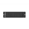 Lanberg Brush Panel for 10 inch Rack Cabinet, Black (AK-1104-B)