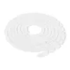Qoltec cable organizer 6mm 10.0m white
