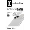Cellularline Camera Lens Protection for iPhone 18 Pro, Clear