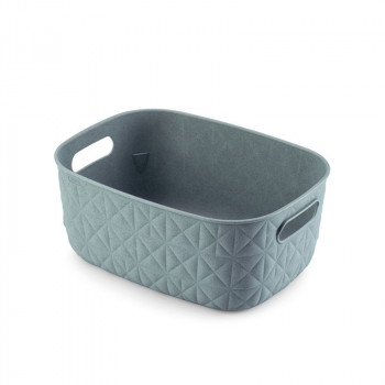 Curver Softex S Basket 4 L, 26.4x19.4x11.1 cm, Teal