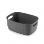 Curver Softex S Basket 4 L, 26.4x19.4x11.1 cm, Dark Grey