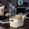 Curver Filo XS Basket 3.5 L, 23.5x17.5x12 cm, Beige