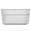 Curver Filo XS Basket 3.5 L, 23.5x17.5x12 cm, White
