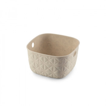 Curver Softex XS Basket 3 L, 19.4x19.4x11.1 cm, Chalk White