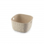 Curver Softex XS Basket 3 L, 19.4x19.4x11.1 cm, Chalk White