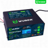 Wuber W14018 Microprocessor Car Battery Charger, 10 A, 6-150 Ah, 2-24 V