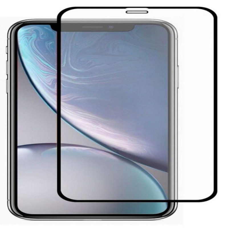 Evelatus 2.5D Full Cover Anti-Static Tempered Glass Screen Protector for Apple iPhone XR/11 (Japan Glue, Corning)