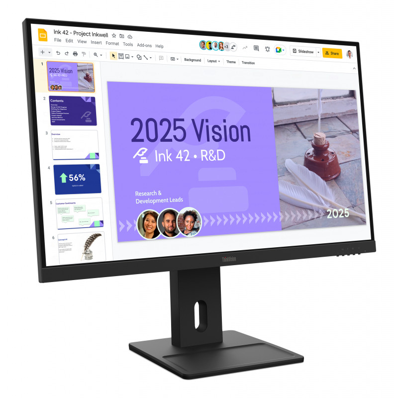 Lenovo ThinkVision E27Q-40 QHD 100Hz Business Monitor (ENERGY STAR, TCO 10, TCO Edge 2.1, EPEAT Gold)