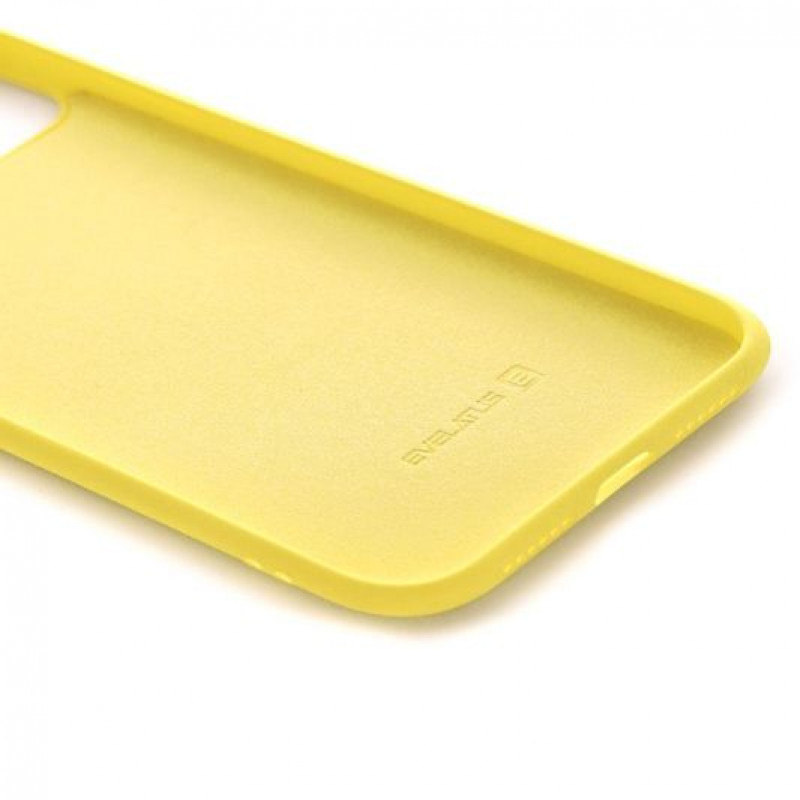Evelatus Apple iPhone 11 Nano Silicone Case Soft Touch TPU Yellow