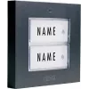 m-e modern-electronics 41273 wireless doorbell transmitter with nameplate