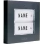 m-e modern-electronics 41273 wireless doorbell transmitter with nameplate