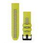 Garmin silicone band QuickFit 26mm lime/graphite 010-13281-03