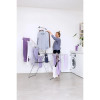 Brabantia HangOn Drying Rack with Hanger Bar, 25 m, Metallic Grey