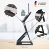 Leitz Ergo 2-in-1 Sit-Stand Laptop Stand, Black (65890089)