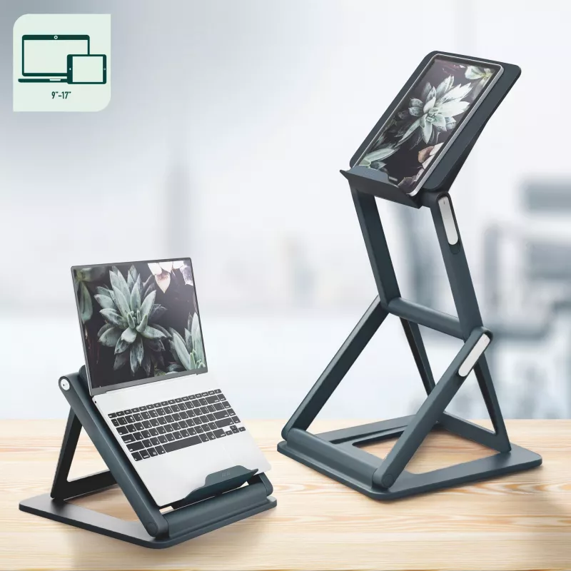 Leitz Ergo 2-in-1 Sit-Stand Laptop Stand, Black (65890089)