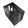 Darkflash TH285M Micro-ATX Computer Case with Tempered Glass, Black