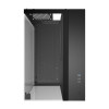 Darkflash TH285M Micro-ATX Computer Case with Tempered Glass, Black