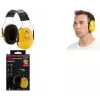 3M Peltor Optime H510AC Earmuffs, Yellow/Black, Adjustable Headband, Foam Inserts