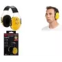 3M Peltor Optime H510AC Earmuffs, Yellow/Black, Adjustable Headband, Foam Inserts