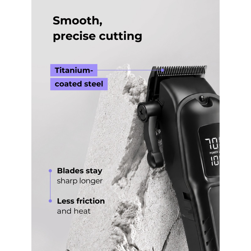 Ray Battler RB 6920 Hair Clipper + 6 Guide Combs