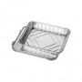 PAPSTAR Aluminium Trays with Lid, 930 ml, Silver