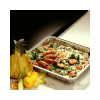 PAPSTAR Aluminium Trays with Lid, 930 ml, Silver