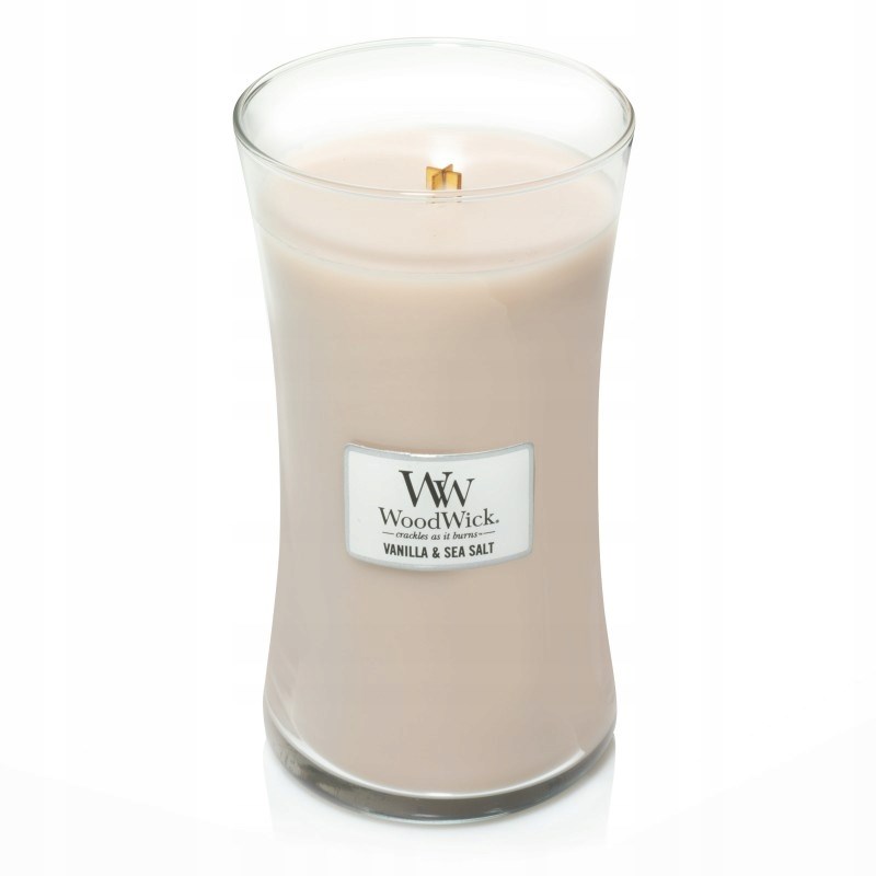 WoodWick Vanilla & Sea Salt Ellipse Candle 453.6 g