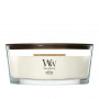 WoodWick White Teak Ellipse Candle 453.6 g