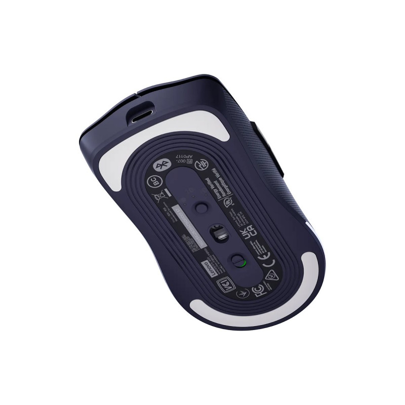 Lenovo Legion M220 RGB Wireless Gaming Mouse, 2.4 GHz / Bluetooth / Wired, Nebula Purple (GY51V60439)
