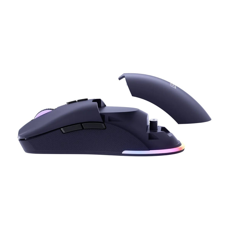 Lenovo Legion M220 RGB Wireless Gaming Mouse, 2.4 GHz / Bluetooth / Wired, Nebula Purple (GY51V60439)