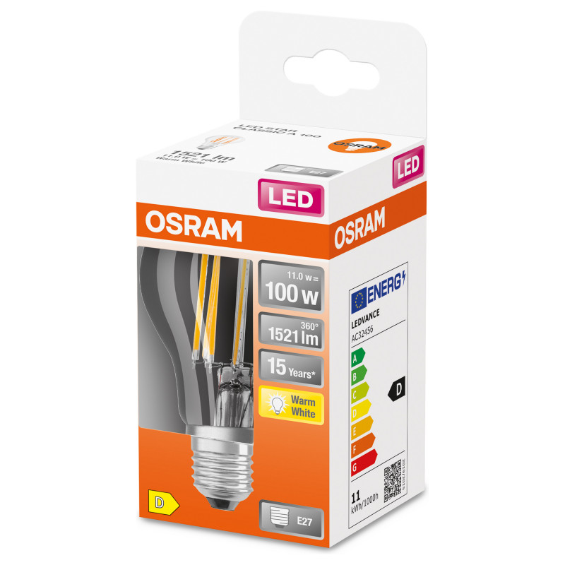 Osram LED lamp 11 W warm white