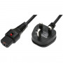 Microconnect Power Cord, UK Type G to IEC C13 (MC-UKC135B)