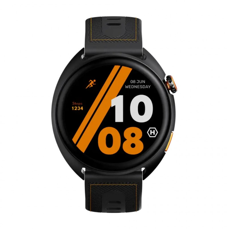 Hammer Ventus PRO Smartwatch, GPS, 1.43 inch AMOLED, Waterproof, Black