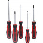 KS TOOLS ERGOTORQUEplus Screwdriver Set, 5-pc.
