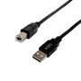 Gizzu USB 2.0 Printer Cable USB-A to USB-B, 1.5 m, Black (GCPU2AB15)