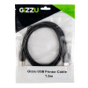 Gizzu USB 2.0 Printer Cable USB-A to USB-B, 1.5 m, Black (GCPU2AB15)