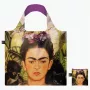 LOQI Frida Kahlo Bag – Self Portrait with Hummingbird (Q_FK.SP.R)
