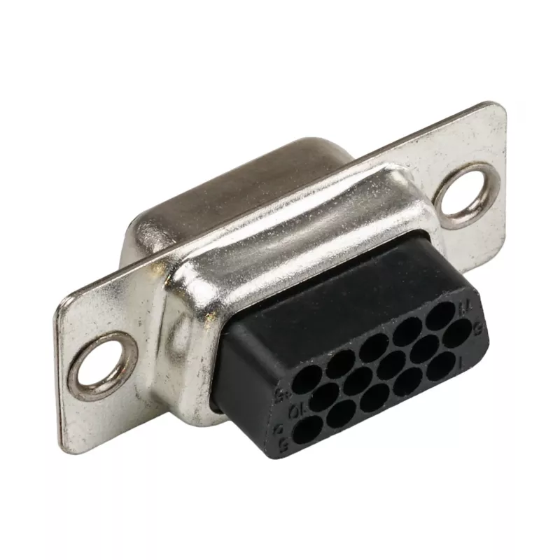 EFB Elektronik D-Sub crimp housing for female connectors, E-DFCR/15