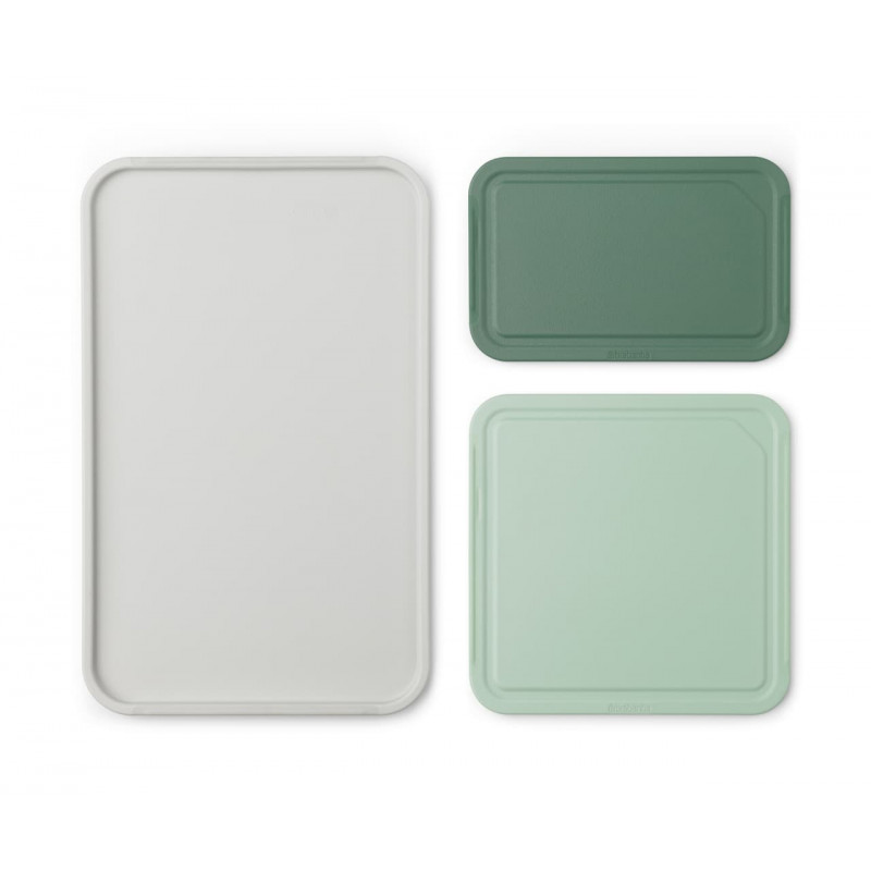 Brabantia TASTY+ Chopping Board Set, 3 Pieces, Mixed